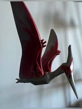 Lego Jurassic World PTERODACTYL Minifigure Dinosaur 75915 Red Grey Pteranodon